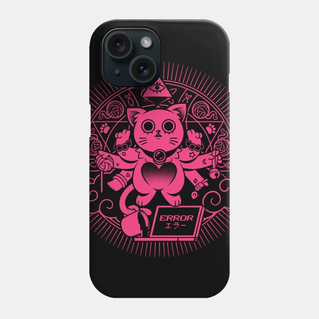 Cat God Phone Case by Ilustrata