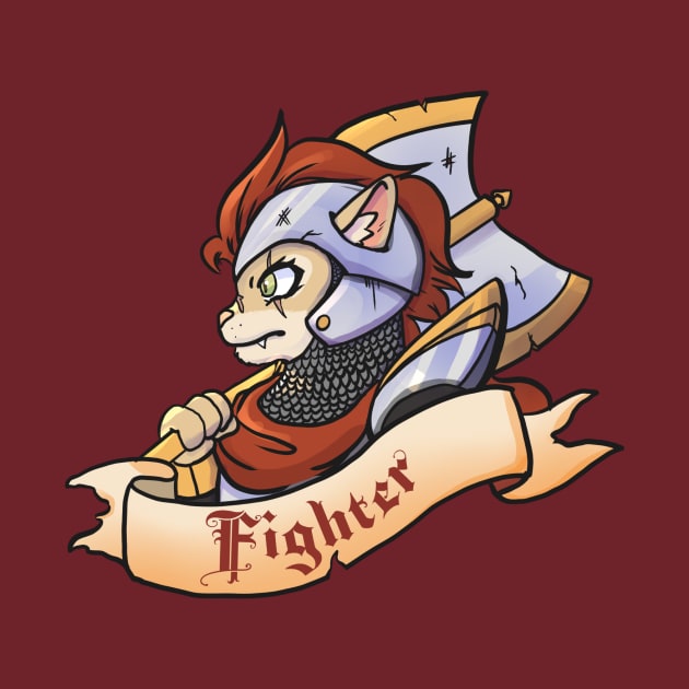 Kitty Classes - Fighter by LucinaDanger