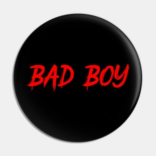 BAD BOY - collector shirt from the 90s Pin