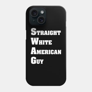 STRAIGHT WHITE AMERICAN GUY Phone Case