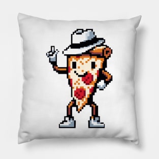 Moonwalking Pizza - Iconic Pop Culture Slice Pillow