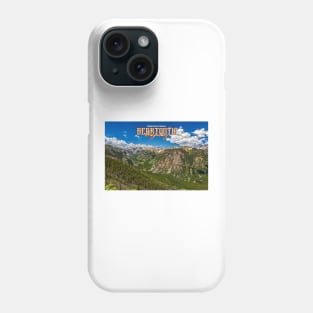 Beartooth Highway Wyoming and Montana Phone Case