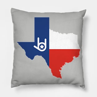 I Love You Texas (ASL) Pillow