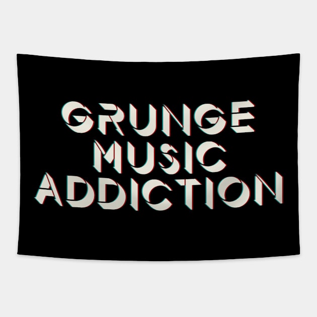 Grunge music fan. Perfect present for mom mother dad father friend him or her Tapestry by SerenityByAlex