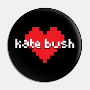 Kate bush -> pixel art Pin