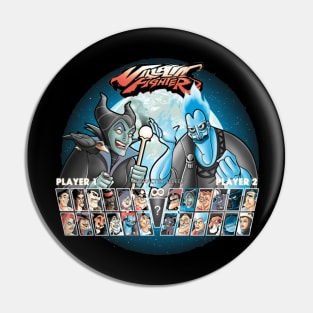 Villain Fighter Pin