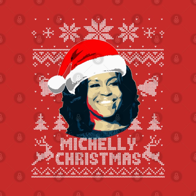 Michelle Obama Michelly Christmas by Nerd_art