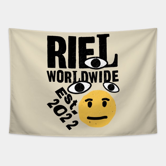 Riel Worldwide Tapestry by Riel