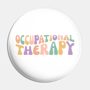 Occupational Therapy OT Special Education Therapist Aesthetic Pin