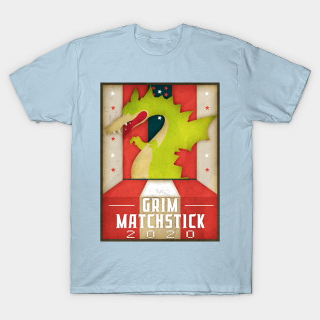 Discover Grim Matchstick - Political (Cuphead boss) - Cuphead - T-Shirt