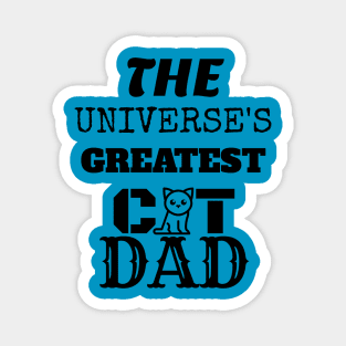 Cat Dad Magnet