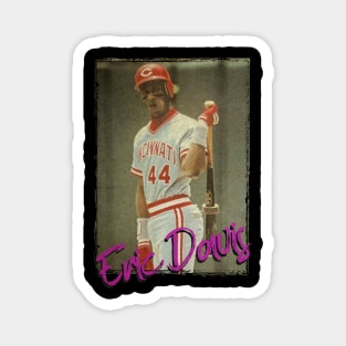 Eric Davis - Cincinnati Reds, 1997 Magnet