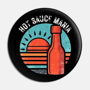 Hot sauce vintage sunset Pin