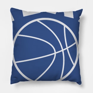 teal saturday bball Pillow