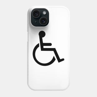 Whelchair Sign Phone Case