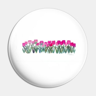 Pink Tulip Pin