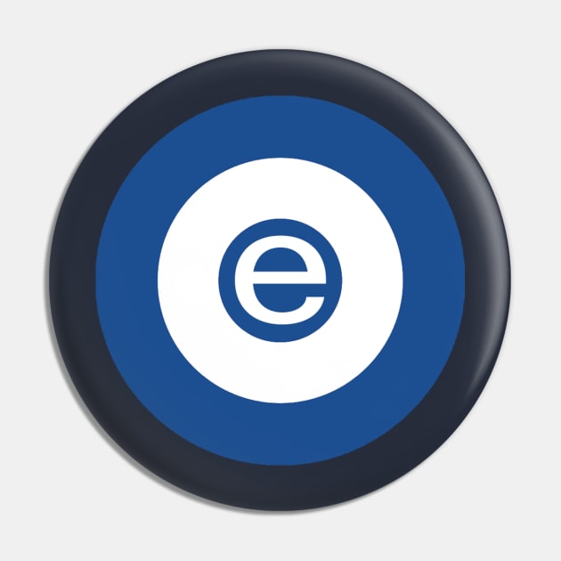 E is for Everton Pin by Confusion101