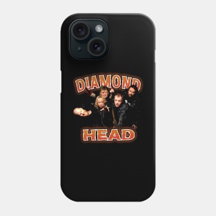 The Riff Revolution Diamond Band Tees for True Metal Warriors Phone Case