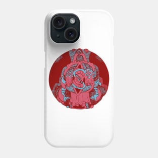 Pastel Tones Circle of Ornament Phone Case