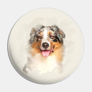 Australian Shepherd Pin