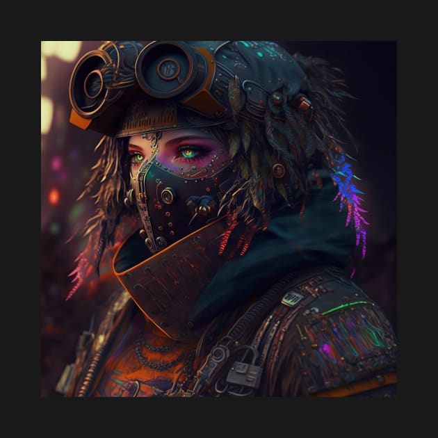 Post Apocalypse Series, Meet Riot by AICreateWorlds