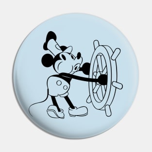 Steamboat Willie Pin