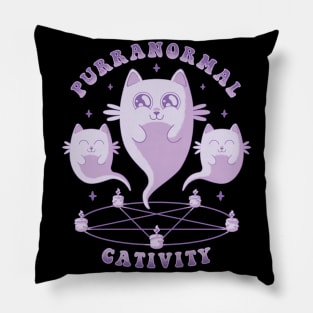 Purranormal Cativity Pillow