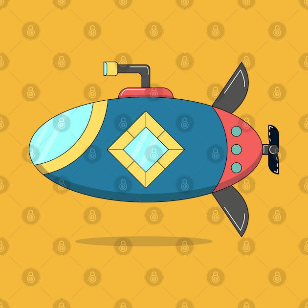 cute submarine by maricetak