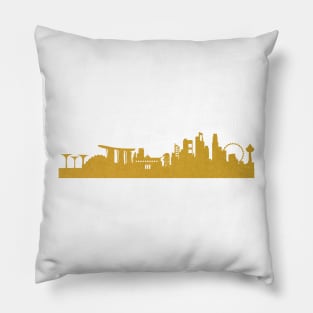 Golden Singapore Pillow