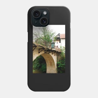 Capuchin's Bridge in Skofja Loka Phone Case