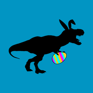 Ark Survival Evolved-Easter Bunny T Rex T-Shirt