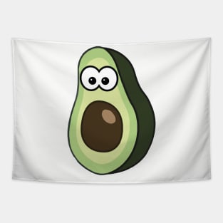 Funny avacado suprised look Tapestry