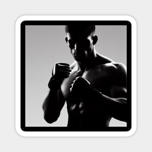 MMA Fighter Magnet