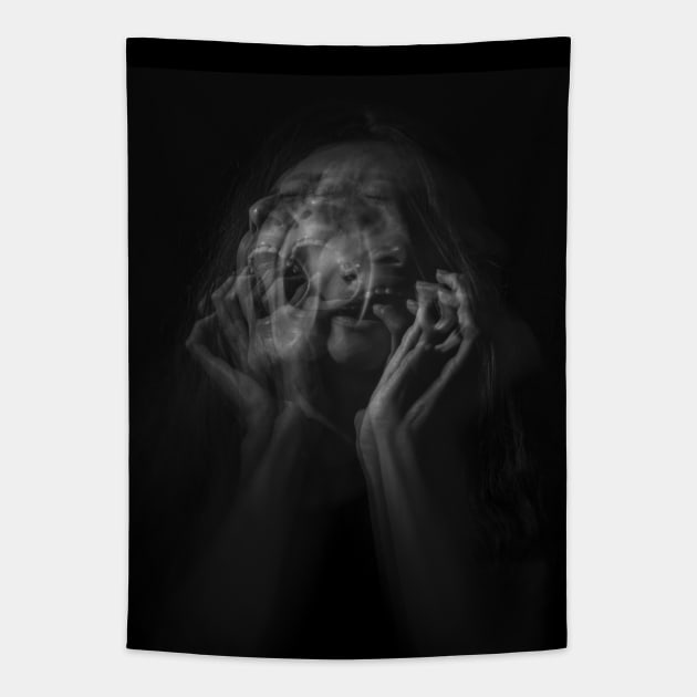 Scream Tapestry by opticpixil