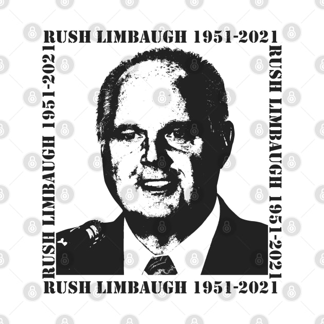 Rush Limbaugh 1951-2021 by Verge of Puberty