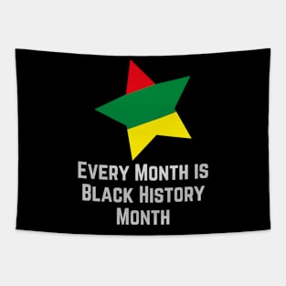 Every Month is Black History Month Tapestry