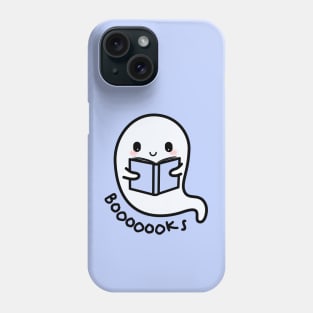 Ghost reading books Phone Case