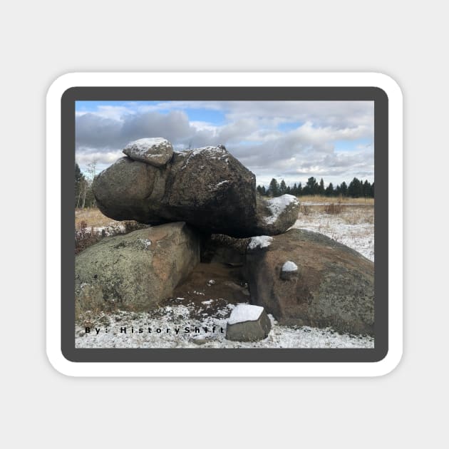 Montana Dolmen Magnet by HistoryShift