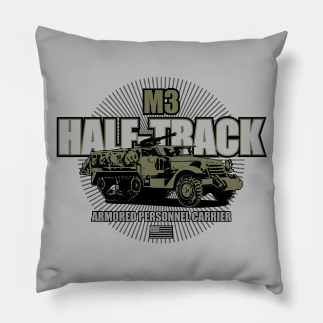 WW2 M3 Half-track Pillow by TCP