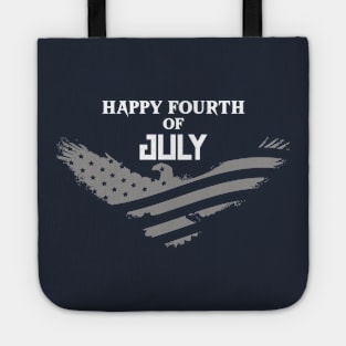 Happy Fourth of July Patriotic Tote