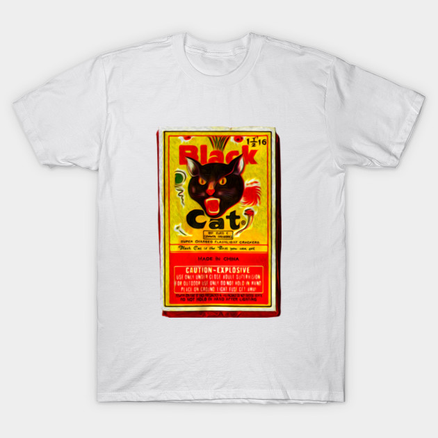 Black Cat Fireworks T Shirt 1 Black Cat Fireworks 1 T Shirt