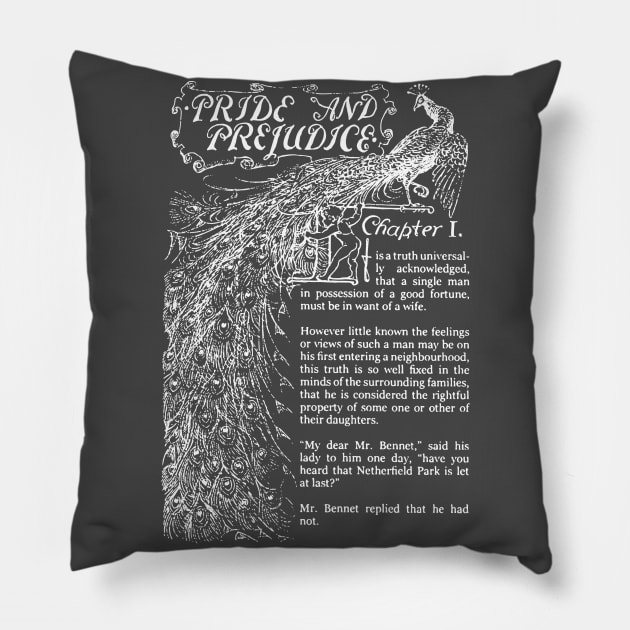 Pride and Prejudice, Jane Austen; Mr Darcy Elizabeth Bennet Pillow by OutfittersAve