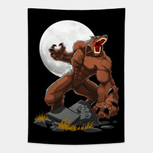 Werewolf from Cool Dojo (Color Version) Tapestry