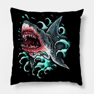 Shark attack Pillow