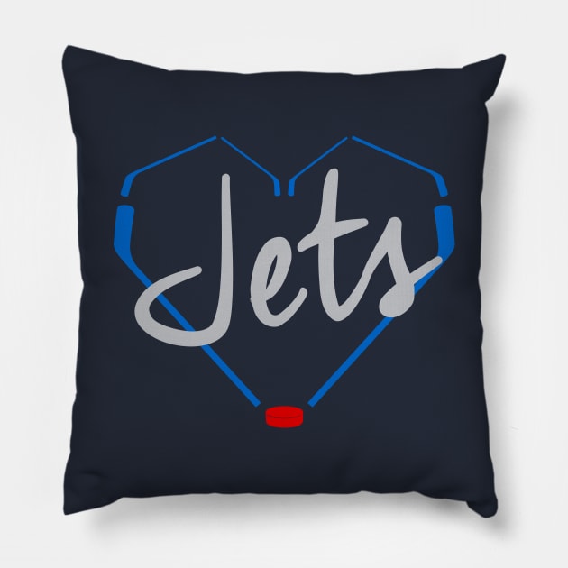 Jets Love Pillow by miniBOB