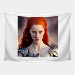 Tarot Two Swords Profile Photo Tapestry