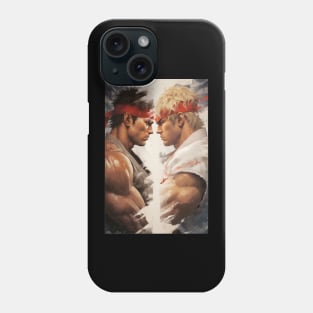 Ken vs. Ryu Street Fighter Design Phone Case