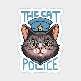 The Cat Police Magnet