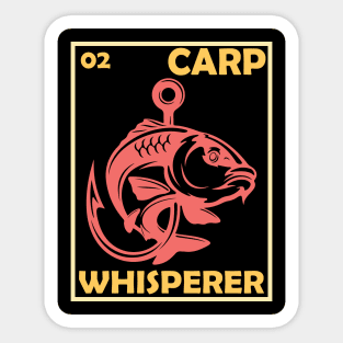 Pole fishing for carp - pole fishing Sticker for Sale by TeeInnovations