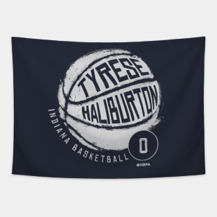 Tyrese Haliburton Indiana Basketball Tapestry